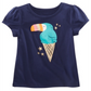 Epic Threads Toddler Girl's Graphic-Print T-Shirt Blue Size 4T