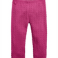 First Impressions Toddler Girl's Textured Leggings  Purple Size 2T