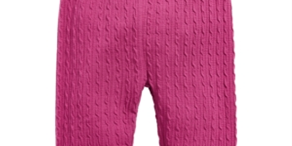 First Impressions Toddler Girl's Textured Leggings  Purple Size 2T