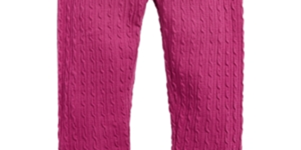 First Impressions Toddler Girl's Textured Leggings  Purple Size 2T