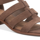 American Rag Sonia Gladiator Leather Sandals  - Taupe Suede Gray Size 6.5