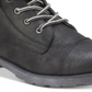 WHITE MOUNTAIN Womens Sandro Faux Leather Combat Boots Black 6 M