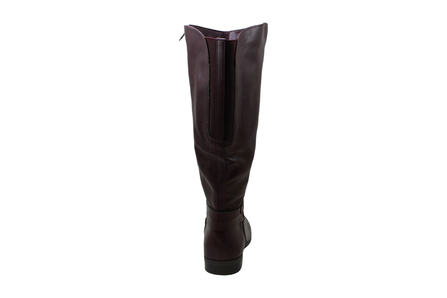 Style & Co. Womens Kindell Leather Closed Toe Mid-Calf Cold Weather Boots Wine Red Size 6