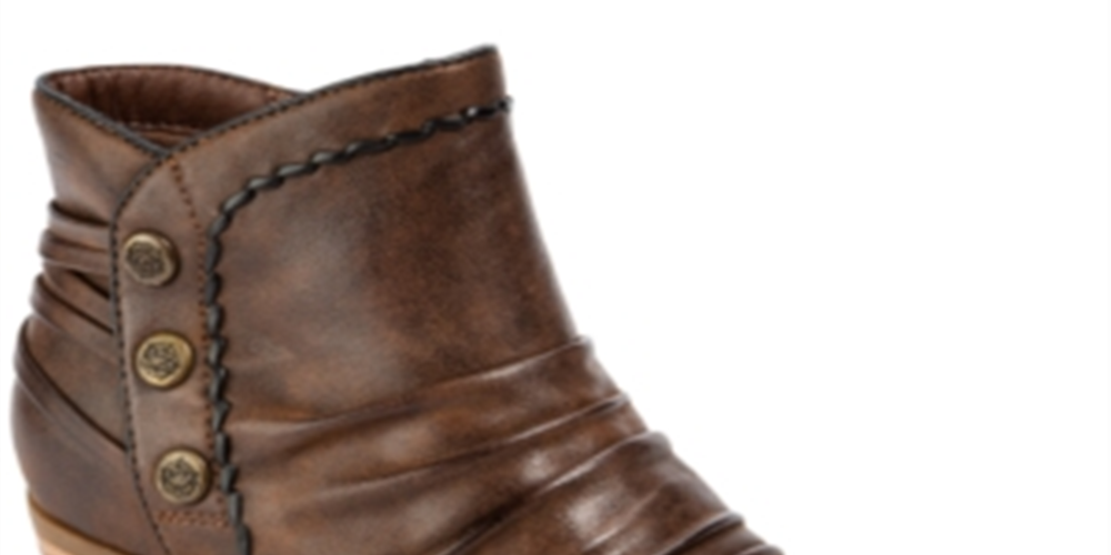 Baretraps Women's Bethany Ankle Almond Toe Booties Brown  Size 6,