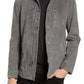 John Varvatos Collection Men's Silky Coat Regular Fit Grey Size XS
