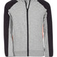 Ideology Big Girl's Colorblocked Zip up Hoodie Gray Size 14L