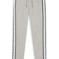Calvin Klein Men's Logo Stripe Fleece Sweatpants Gray Size 24