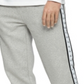 Calvin Klein Men's Logo Stripe Fleece Sweatpants Gray Size 24