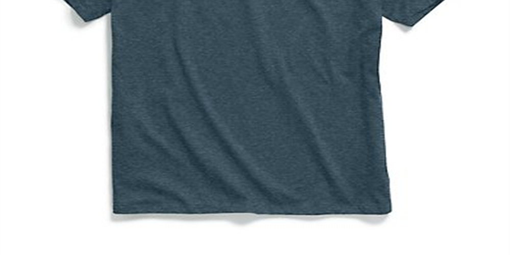 Champion Men's Athletics Classic Jersey Tee Jetson  Heather Blue Size XL
