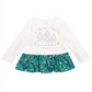First Impressions Baby Girl's Cotton Peplum Hem Tunic White Size 3-6M