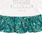 First Impressions Baby Girl's Cotton Peplum Hem Tunic White Size 3-6M