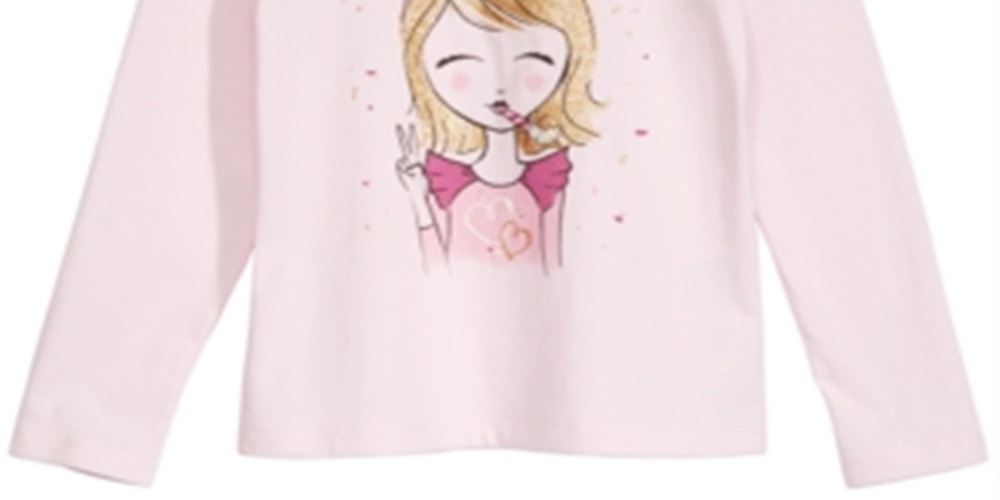 Epic Threads Little Girl's Let's Party T-Shirt Pink Size 6