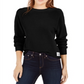 Calvin Klein Women's Cotton Sweater Black Size X-Large