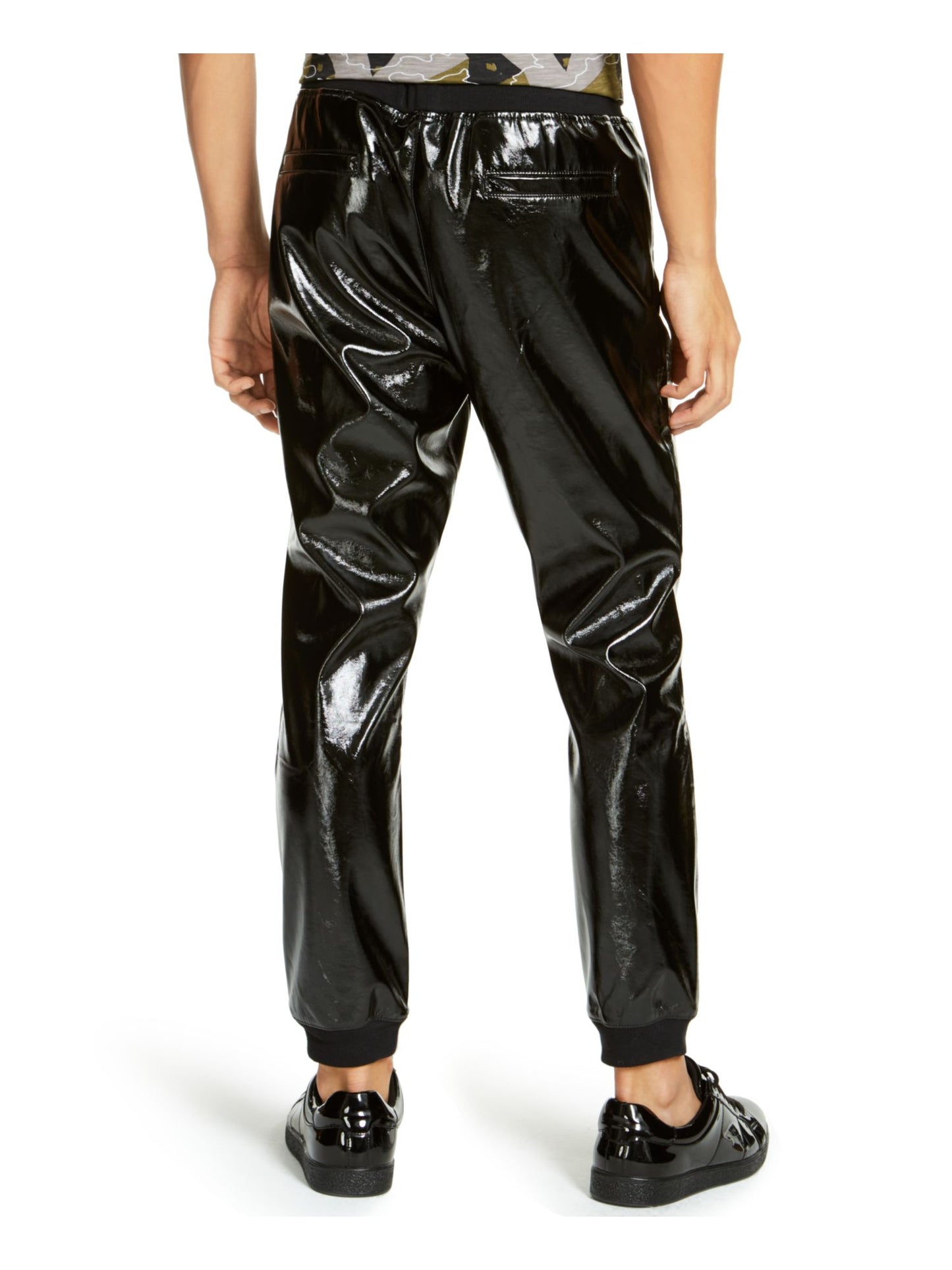 INC International Concepts Men's Classic Fit Joggers Black Size X-Small