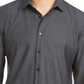 Alfani Men's Button Down Classic Fit Solid Knit Shirt Gray Size XX-Large