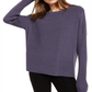 Eileen Fisher Women's Textured Long Sleeve Jewel Neck Sweater Green Size X-Large