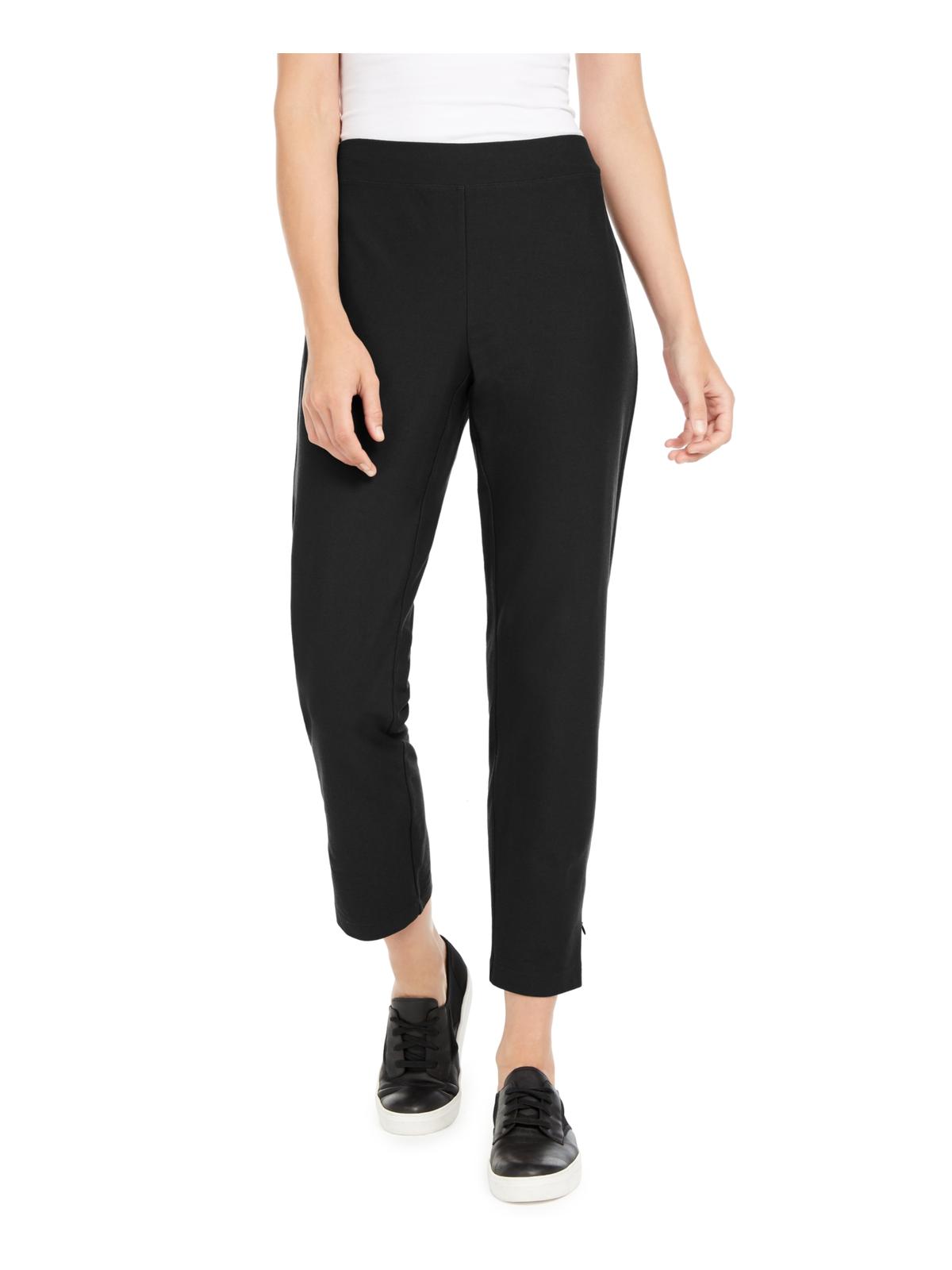 Eileen Fisher Women's Slim Zip Ankle Knit Pants Size Petite Large
