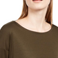 Eileen Fisher Women's High Low Tunic Top Green Size L