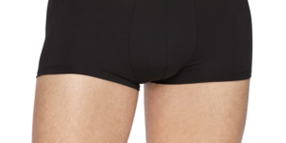 Calvin Klein Men's Neon Low Rise Trunk Black Size -L