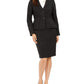 Le Suit Women's Skirt Suit Black Size 6 P