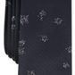 INC International Concepts Men's Graphic Abstract Textured Glitter Polyester Skinny Neck Tie Black One Size