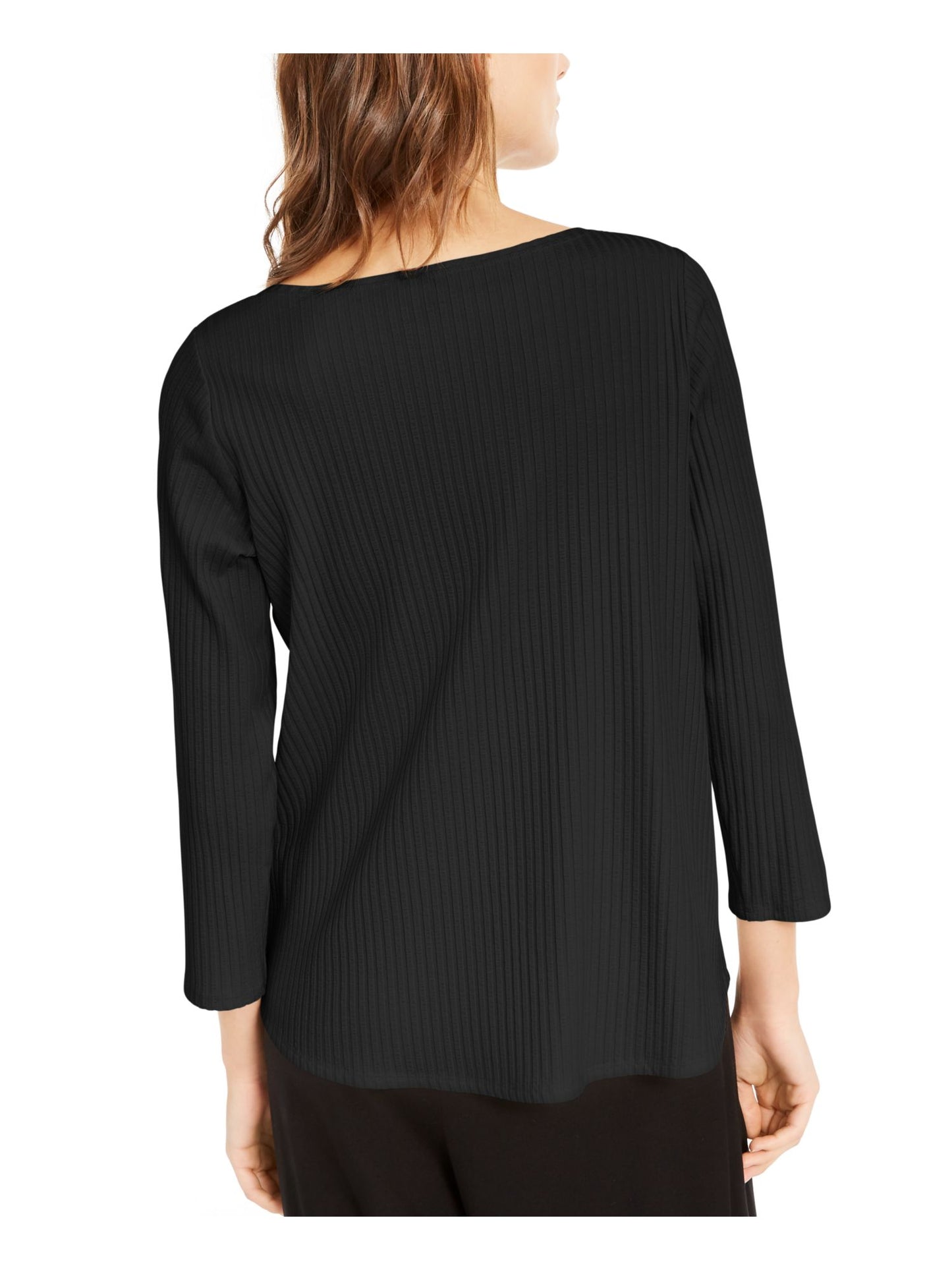 Eileen Fisher Women's Blouse Black Size Small