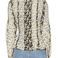 Parker Women's Dara Long Sleeve Smocked Blouse Brown Size Medium