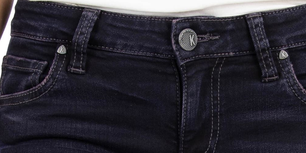 Kut from the Kloth Women's Mia Toothpick Skinny Jeans Blue Size 14