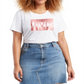 Levi's Women's Trendy Plus Perfect T-Shirt White Size 2X