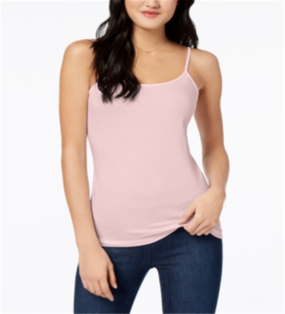 Maison Jules Women's Adjustable Camisole Pink Size XX-Large