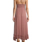 Free People Junior's Adella Maxi Slip Dress Pink Size Small
