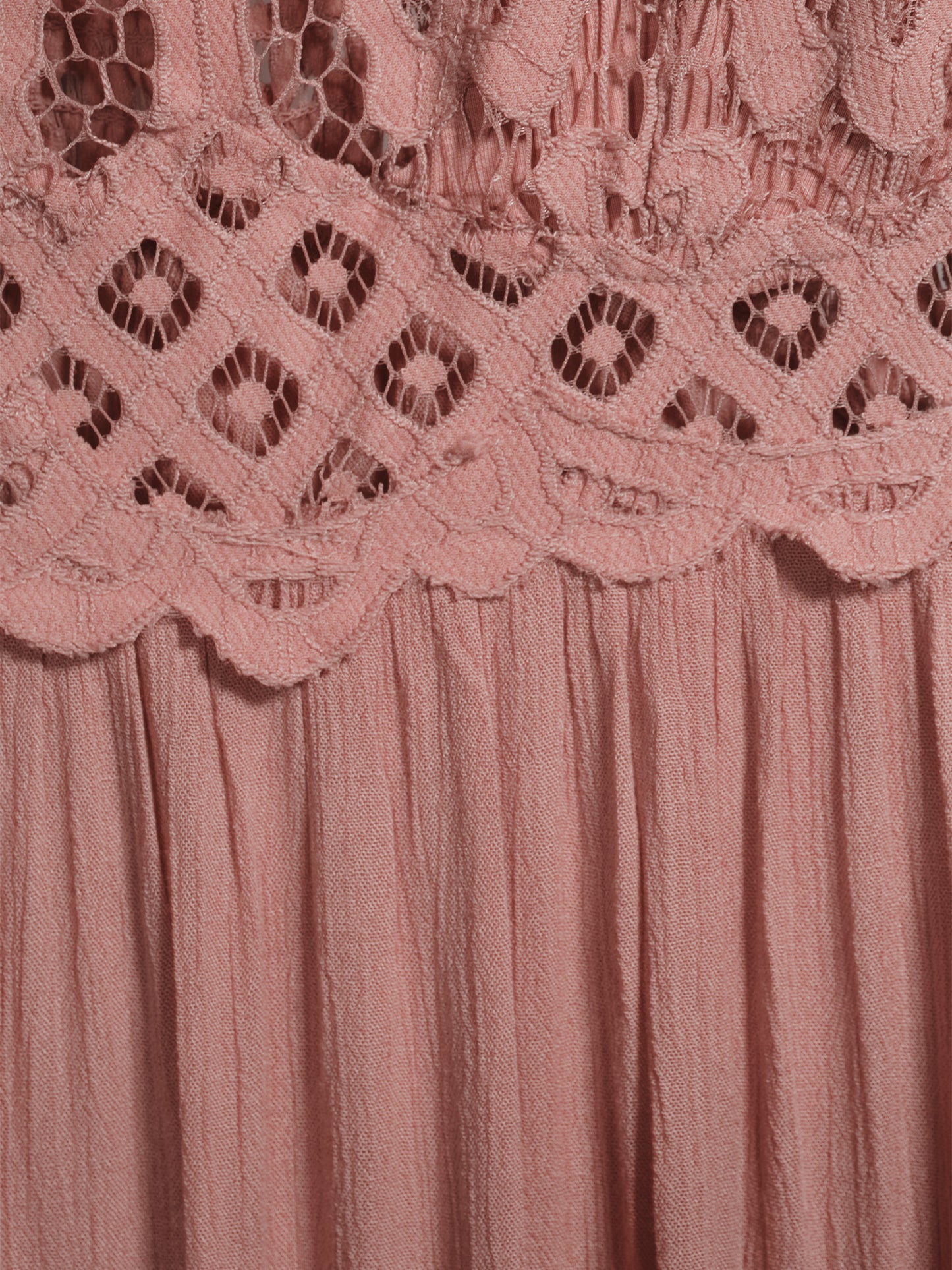 Free People Junior's Adella Maxi Slip Dress Pink Size Small