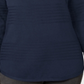 Karen Scott Women's Textured Long Sleeve Crew Neck Sweater Blue Size Petite Medium