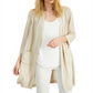 Alfani Women's Topper Open Front Cardigan Top Brown Size Large