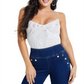Guess Women's Lace Bodysuit White Size Medium