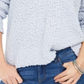 Style & Co Women's Boucle Sweater Blue Size Medium