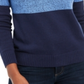 Karen Scott Women's Colorblock Turtleneck Sweater Blue Size X-Small