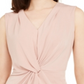 Alfani Women's Twist Front Sleeveless Top Pink Size Petite L