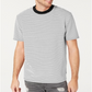 Guess Men's Striped T-Shirt White Size XX-Large
