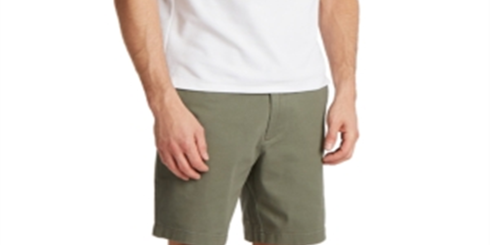 Nautica Men's Stretch Classic Fit Deck Shorts Green Size 42