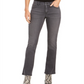 Style & Co Women's Bling Pocket Bootcut Jeans Black Size 2 Petite