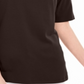 Karen Scott Women's Cotton Cutout Sleeves Top Brown Size Medium