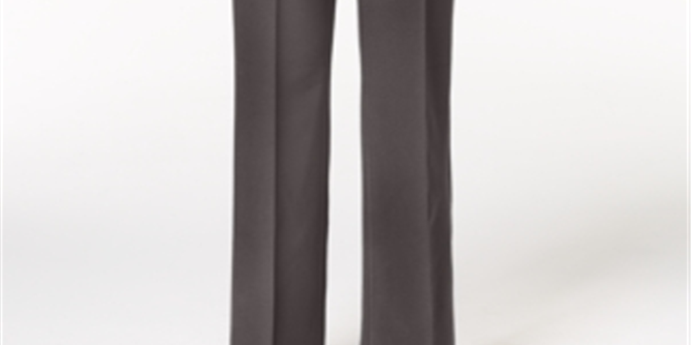 Alfani Women's Curvy Bootcut Pants Gray Size 16X4.5