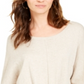 Style & Co Women's Tie Front Sweater Brown Size 2XL