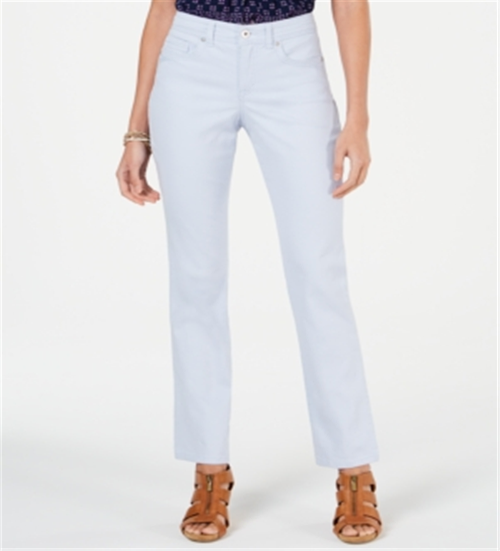 Style & Co Women's Straight Leg Jeans Blue Size 18