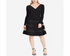 ralph-lauren-womens-tulle-trim-jersey-dress-black-size-6