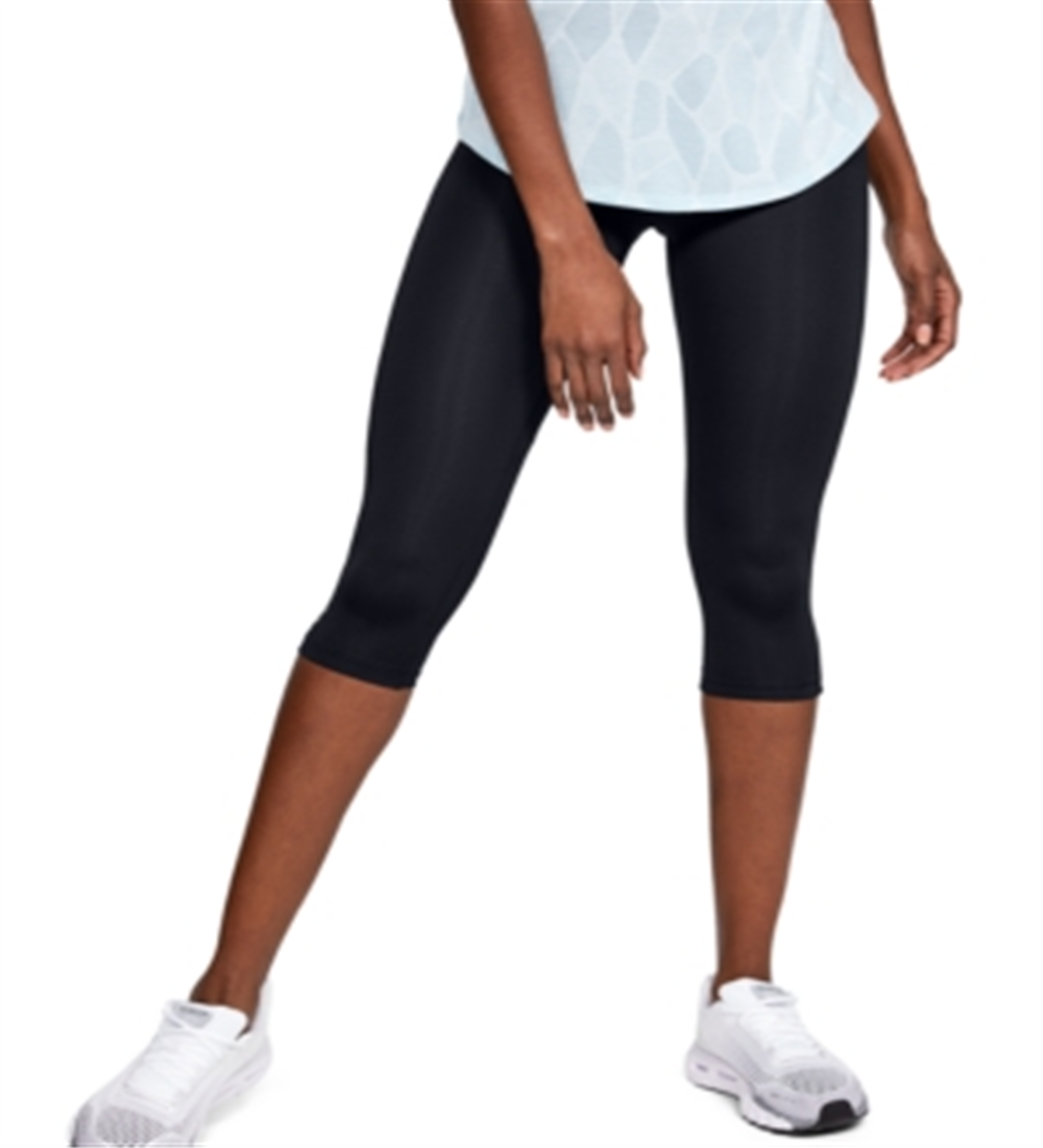 Under Armour Women's Fly Fast Running Capris Leggings Pink Size Small