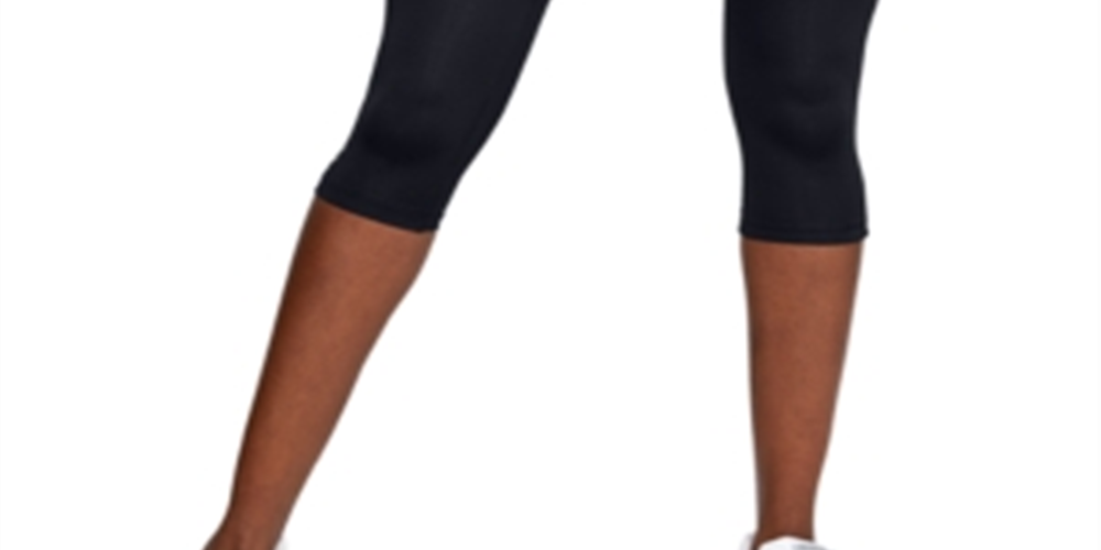 Under Armour Women's Fly Fast Running Capris Leggings Pink Size Small