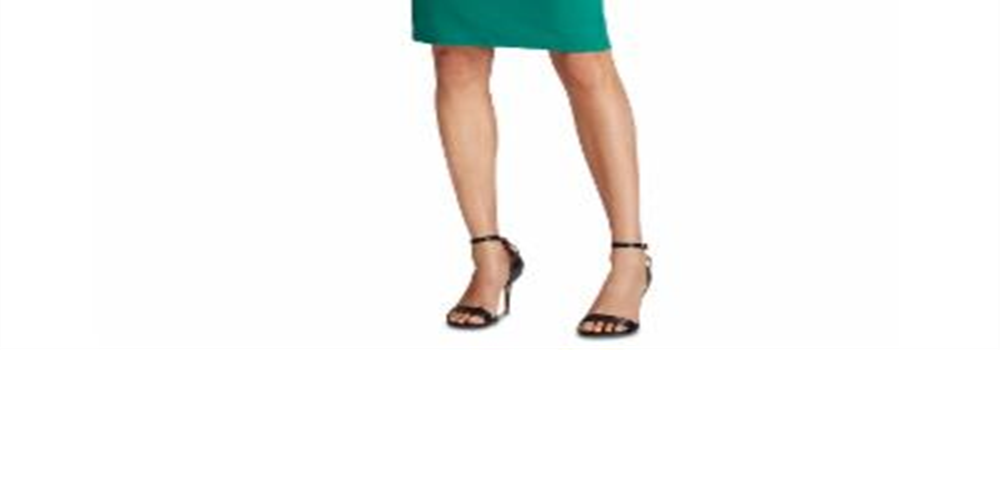 Ralph Lauren Women's Wrapped Jersey Dress Green Size 0