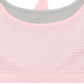 Ideology Big Girl's Mesh Layered Look Sports Bra Pink Size Medium